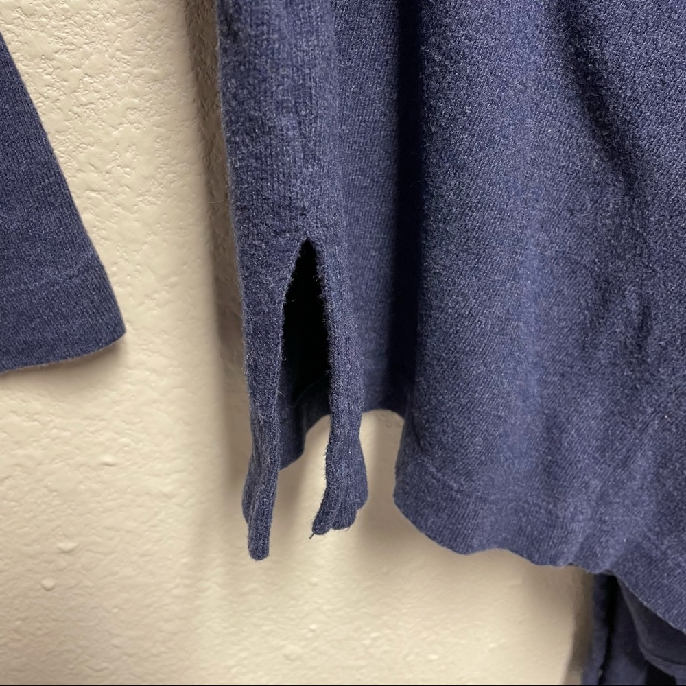 Madewell navy open front duster/cardigan/sweater - Picture 11 of 14